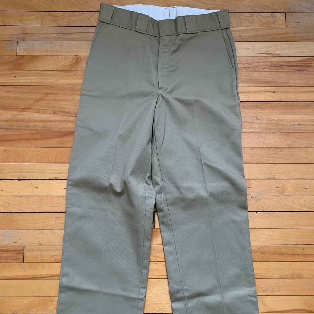 Dickies beige twill work pants